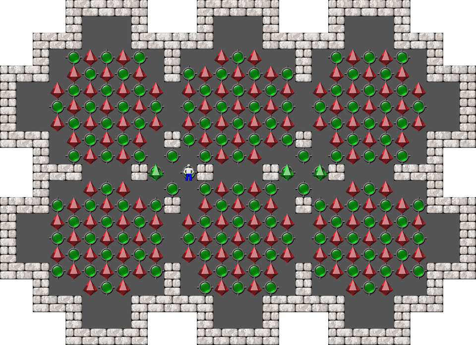 Sokoban Sasquatch 05 Arranged level 18